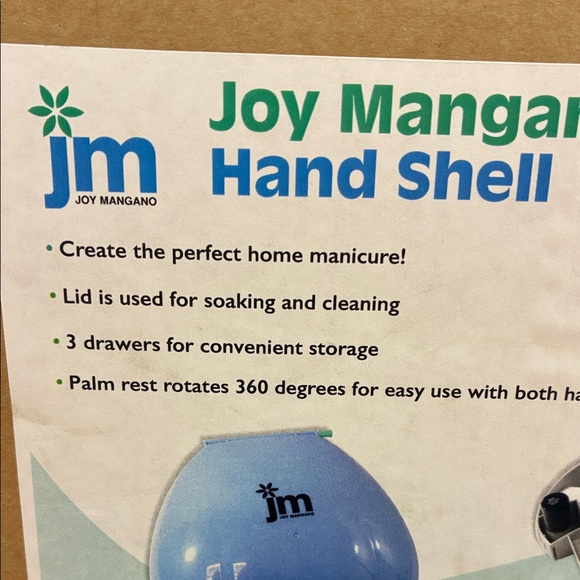 Joy Mangano Blue Hand Shell Manicure Kit - Picture 2 of 7